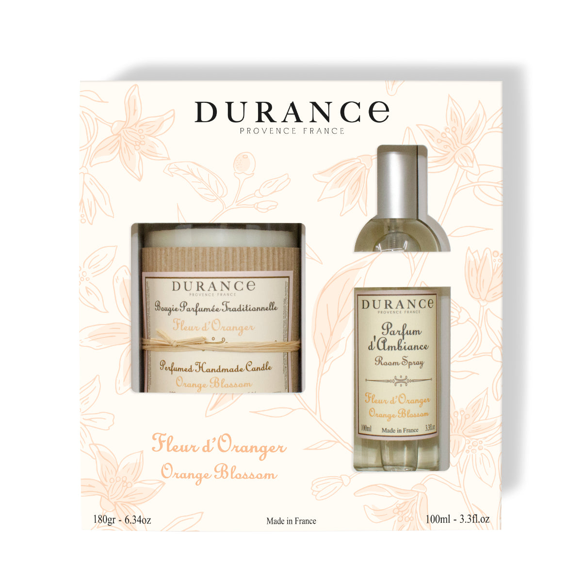 Durance Geschenkset Orangenblüte