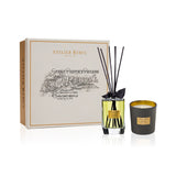 Atelier Rebul Hemp Leaves Diffuser and Scented Candle Gift Set